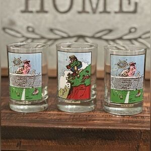 VTG 1982-3 Arby's Collector Series Gary Patterson 2 “Luck Out” 1 “First Flake”